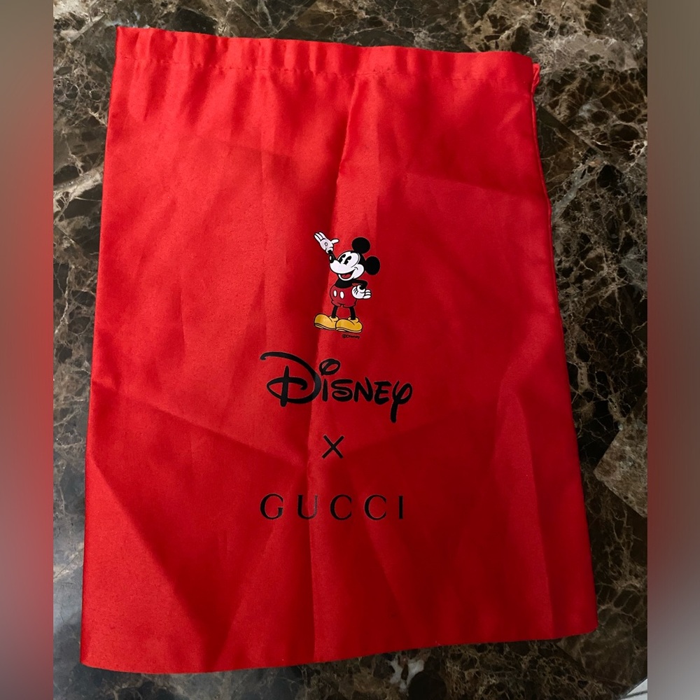 Small Disney Gucci red dust bag